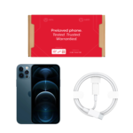 Carbone iPhone 12 Pro Max, 256 GB-BLUE - Image 2